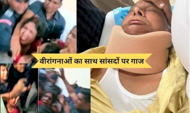 rajasthan mps reached hospital over pulwama martyr family protest