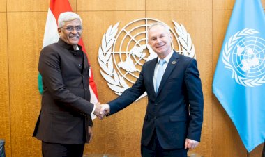 gajendra singh shekhawat shines in un water conference 2023