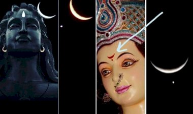 venus and moon formed a rare spectacle in night at sky