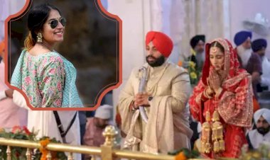 punjab cabinet minister harjot singh bains tied knot with ips jyoti yadav