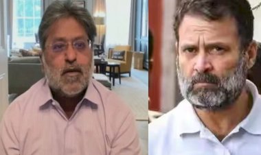 ipl founder lalit modi will take rahul gandhi to court said   i will sue in uk