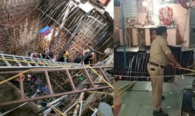 indore stepwell accident on ram navami bawadi roof caved 4 killed