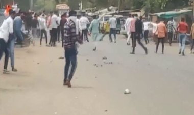 violence rusuk in vadodara gujarat over stone pelting on shobhayatra on ramnavami