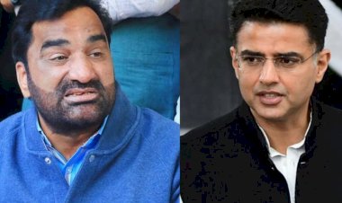 hanuman beniwal said sachin pilot should new  party and allaince with rlp