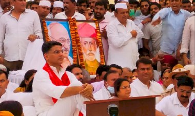 former rajasthan deputy chief minister sachin pilots one day fast against his own government has ended now what will happen