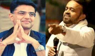 sanyam lodha target sachin pilot on demand of investigation on vasundhara govt corruption cases