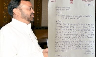 cm gehlot praises jhukega nahi campaign advisor sanyam lodha seeks ban on opening unnecessary history sheets