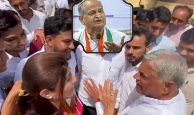 mla clashed for chair on manch in cm ashok gehlot meeting