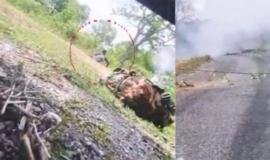 dantewada naxal attack video jawan seen fighting with naxalites
