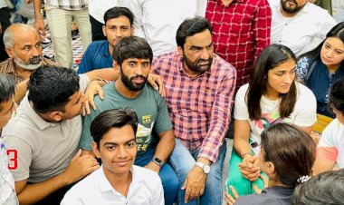 hanuman beniwal warned to amit shah on wrestlers protest