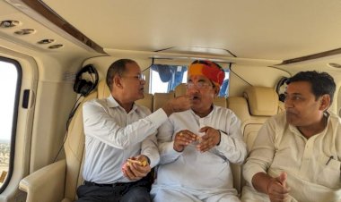 rameshwar dudi and minister govind ram meghwal came close again in rajasthan