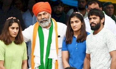 kisan neta rakesh tikait said representatives will meet president for wrestlers