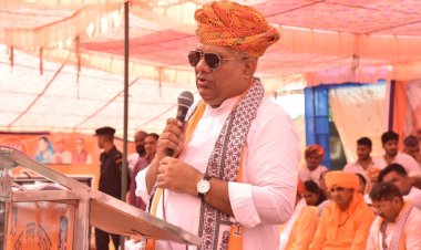 minister bhupendra yadav attack rajasthan govt said gehlot pilot have met truth will come out after election