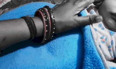 mother left 5 days newborn girl in hospital with milk bottle and a letter in bharatpur