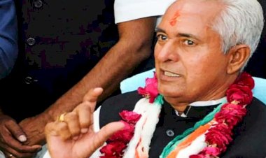 party leader upset with parsadi lal meena statement in sirohi