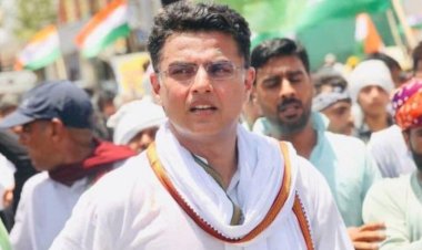 sachin pilot in address in dausa on rajesh pilot death anniversary program