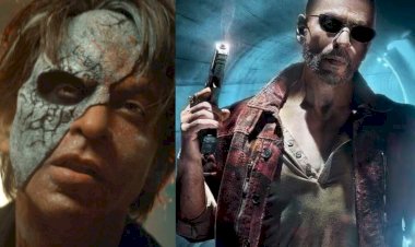 shah rukh khan surprise to fans released new poster of jawan