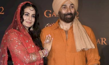 sunny deol emotional moment on gadar 2 trailer launching