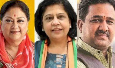 jp nadda announces new team for lok sabha elections 2024 includes three rajasthan leaders including vasundhara raje