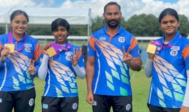 world archery championship 2023 india won first gold medal in berlin