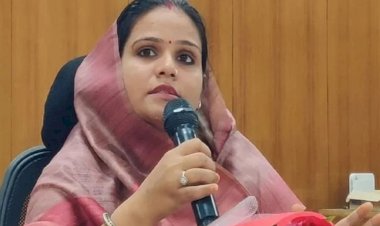 mayor munesh gurjar suspended husband arrested in bribery case