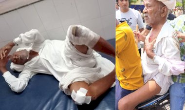 protest against demarcation of new district in shahpura 12 injured in police lathicharged