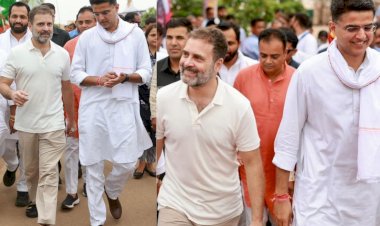 sachin pilot at mangarh dham of banswara announced repeat to congress govt in rajasthan