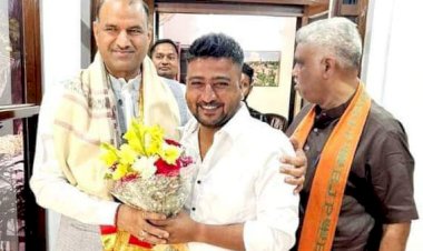 narpat charan of mount abu became divisional in charge of bjp yuva morcha kota