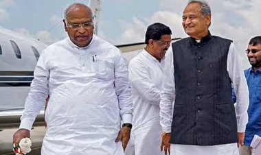 mallikarjun kharge came to rajasthan told when first list of candidates is coming
