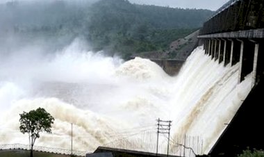 10 gates opened of mahi dam after heavy rains  water continuously rising