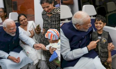 pm narendra modi metro journey on his 73 birthday