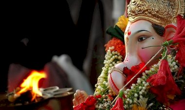 garh ganesh temple where devotees take in human form to lord ganesh