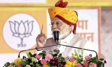 pm narendra modi roar in bharatpur attack on cm ashok gehlot govt