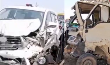 shahpura district collector tikamchand bohra injured in road accident gunman also injured
