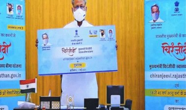 pankaj meena termed cm ashok gehlot chiranjeevi scheme as a betrayal of public