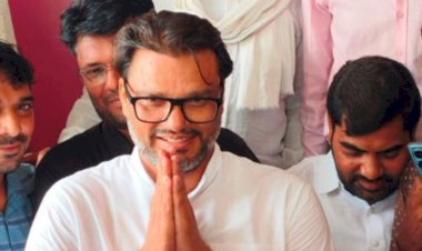 cm ashok gehlot osd lokesh sharma meet sachin pilot for rajasthan election 2023