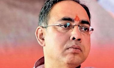 ashok lahoti supporters protest for demand ticket for sanganer seat in jaipur