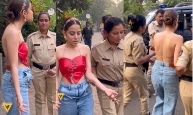 urfi javed arrested video viral on social media