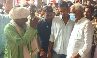 kirodi lal meena on strike for sub inspector raped 4 year old girl in dausa