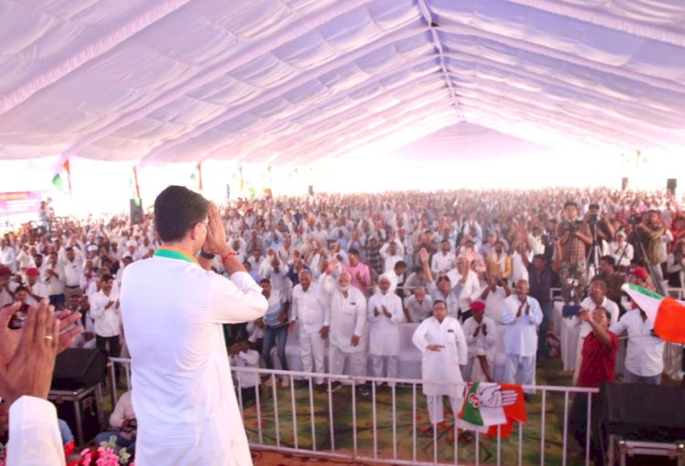 sachin pilot campaign for mukesh bhakar in ladnun