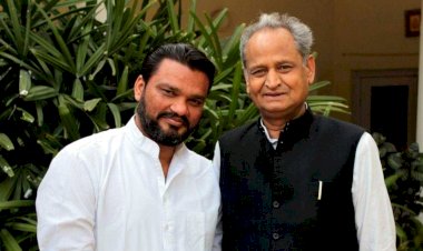 lokesh sharma tweet about ashok gehlot