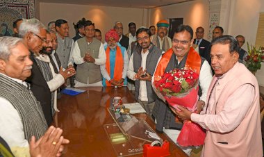 cabinet members and mlas congratulated chief minister shri bhajanlal sharma for ercp