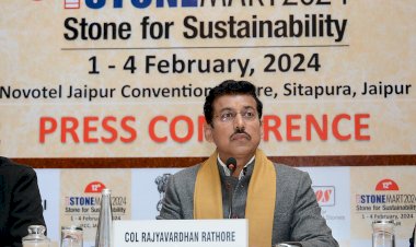 stone market will be organized in jaipur from february 1 india stonemart  2024 will be organized   411 exhibitors will participate in india stonemart  2024
