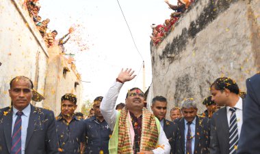 i saw the suffering of farmers closely their well being is my first priority   chief minister bhajanlal sharma