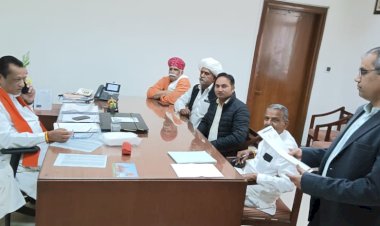 friend and cow husbandry minister zoraram kumawat from the sangam of bharatiya kisan sangh