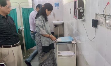 additional chief secretary inspected sanganer chc   gave instructions to increase vaccination and improve cleanliness system