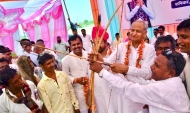 vaibhaw gehlot meeting in jalore sirohi loksabha area
