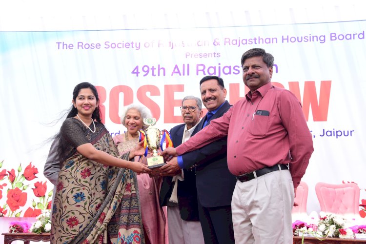 successful organization of rose show 2024 in city park exhibition of more than 500 varieties of roses attracted everyones mind