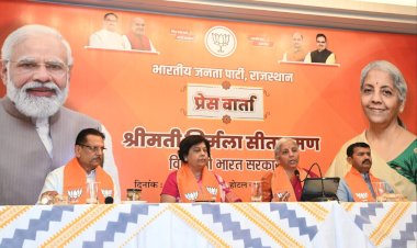 under the leadership of pm modi bjp strengthened the infrastructure by considering the last villages on the border as the first villages under the vibrant village programme nirmala sitharaman