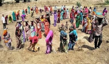 nrega timings will change in the district from april 1 due to heat the administration has decided to change timings from 6 am to 12 noon